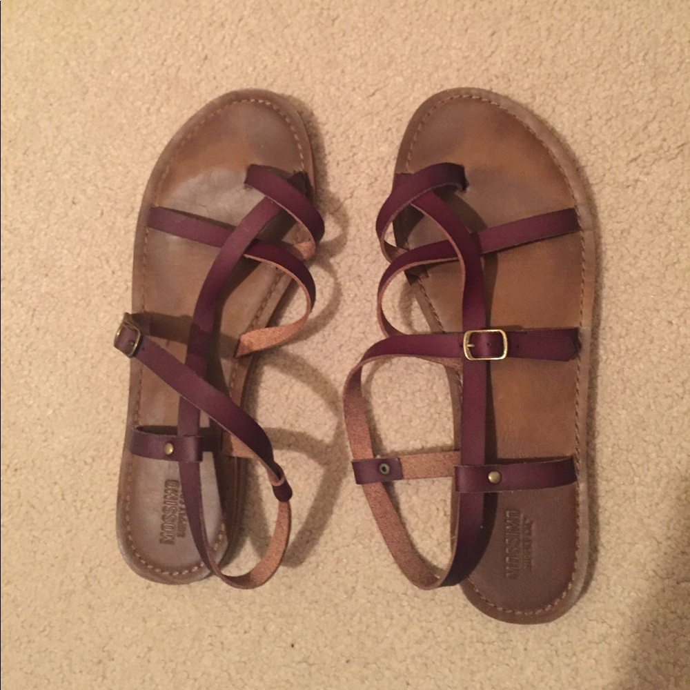 Mossimo strappy sandals in brown